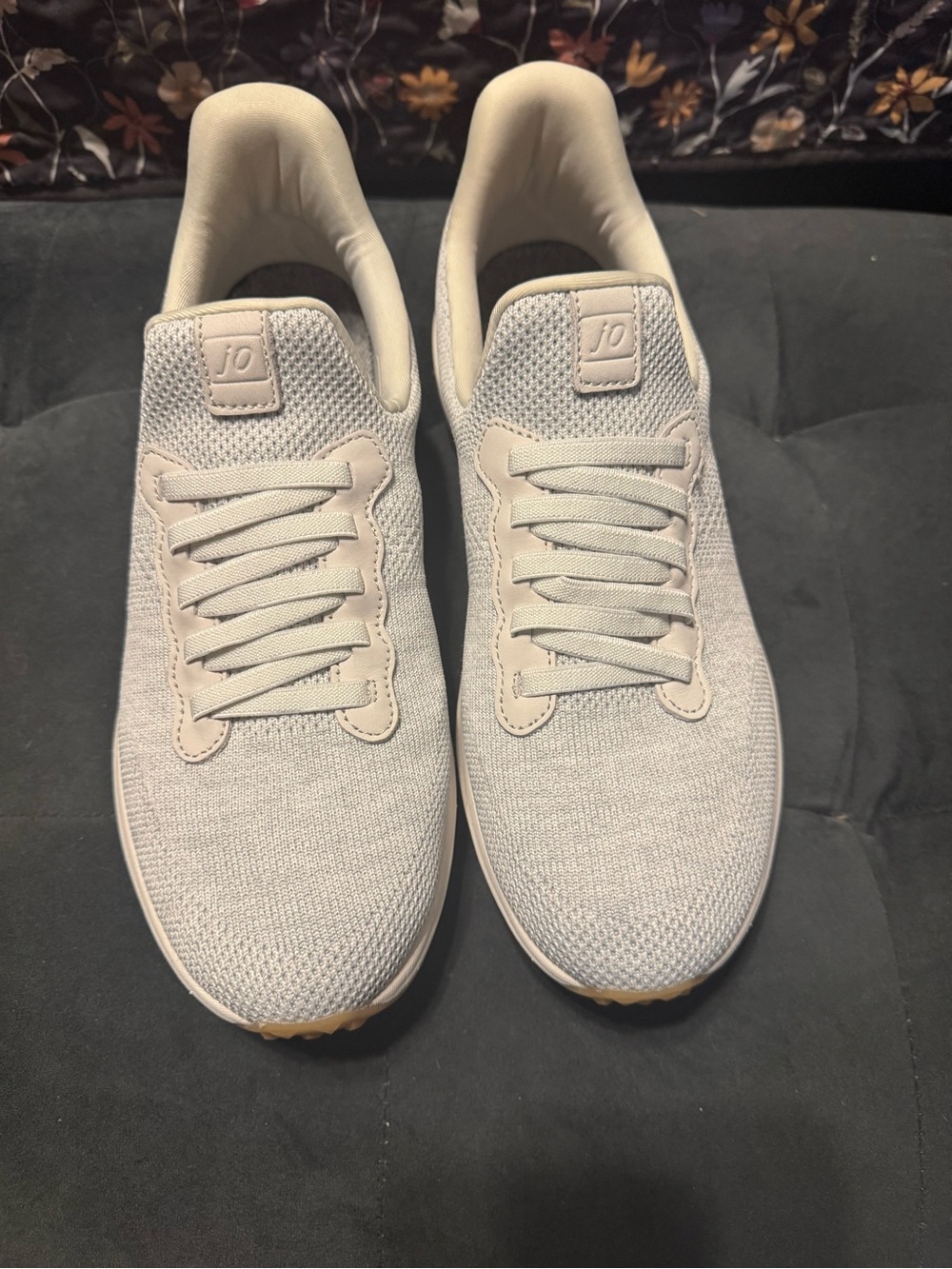 Johnnie-O Range Runner 2.0 Light Grey Knit Men's Sneaker
